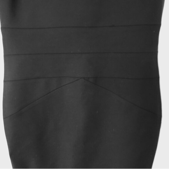 Parker little black dress panel sheath pencil dress S - Picture 4 of 6
